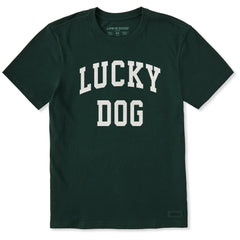 Men's Lucky Dog Arch Short Sleeve Crusher Tee