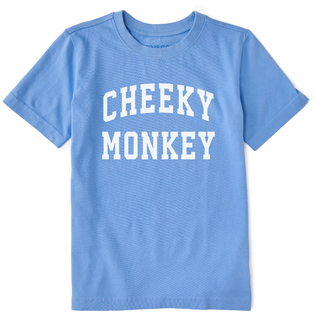 Kids Cheeky Monkey Arch Short Sleeve Crusher Tee