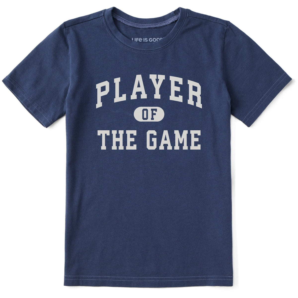 Kids Player of the Game Arch Short Sleeve Crusher Tee