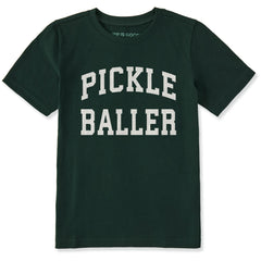Kids Pickle Baller Arch Short Sleeve Crusher Tee