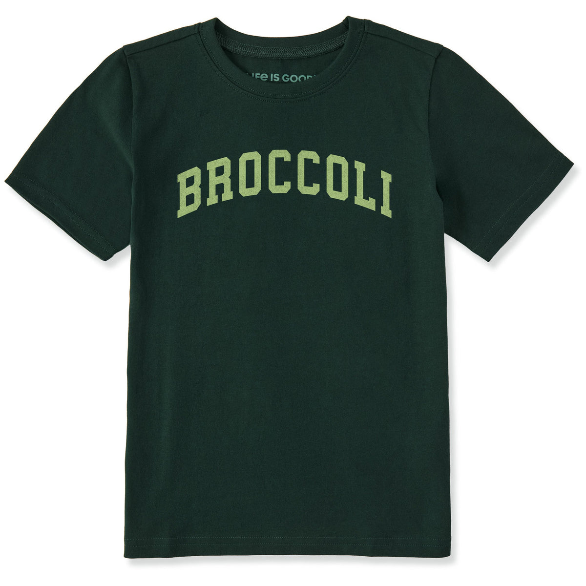 Kids Broccoli Arch Short Sleeve Crusher Tee