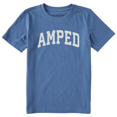 Kids Amped Arch Short Sleeve Crusher Tee