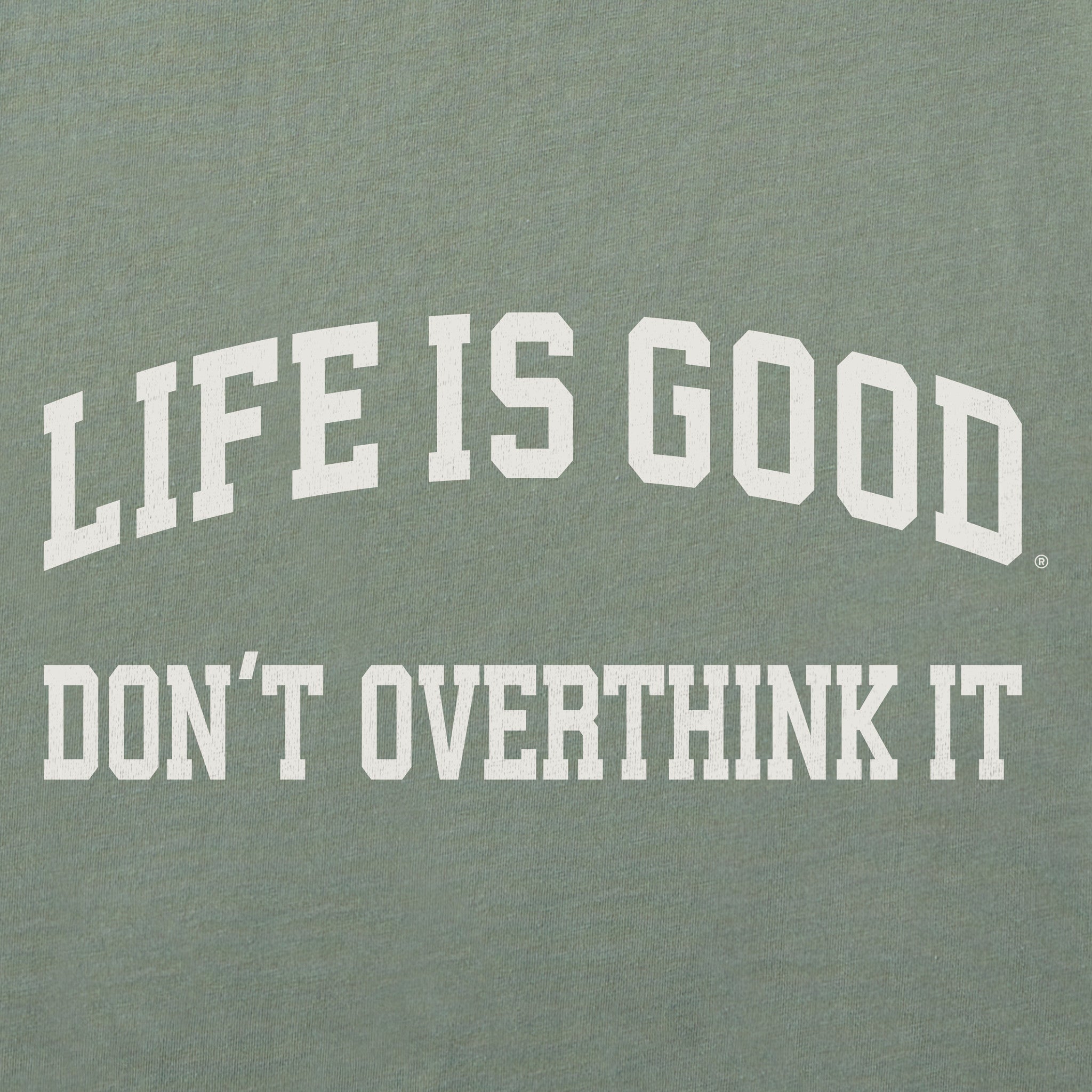 Men's Don't Overthink it Arch Short Sleeve Crusher Tee
