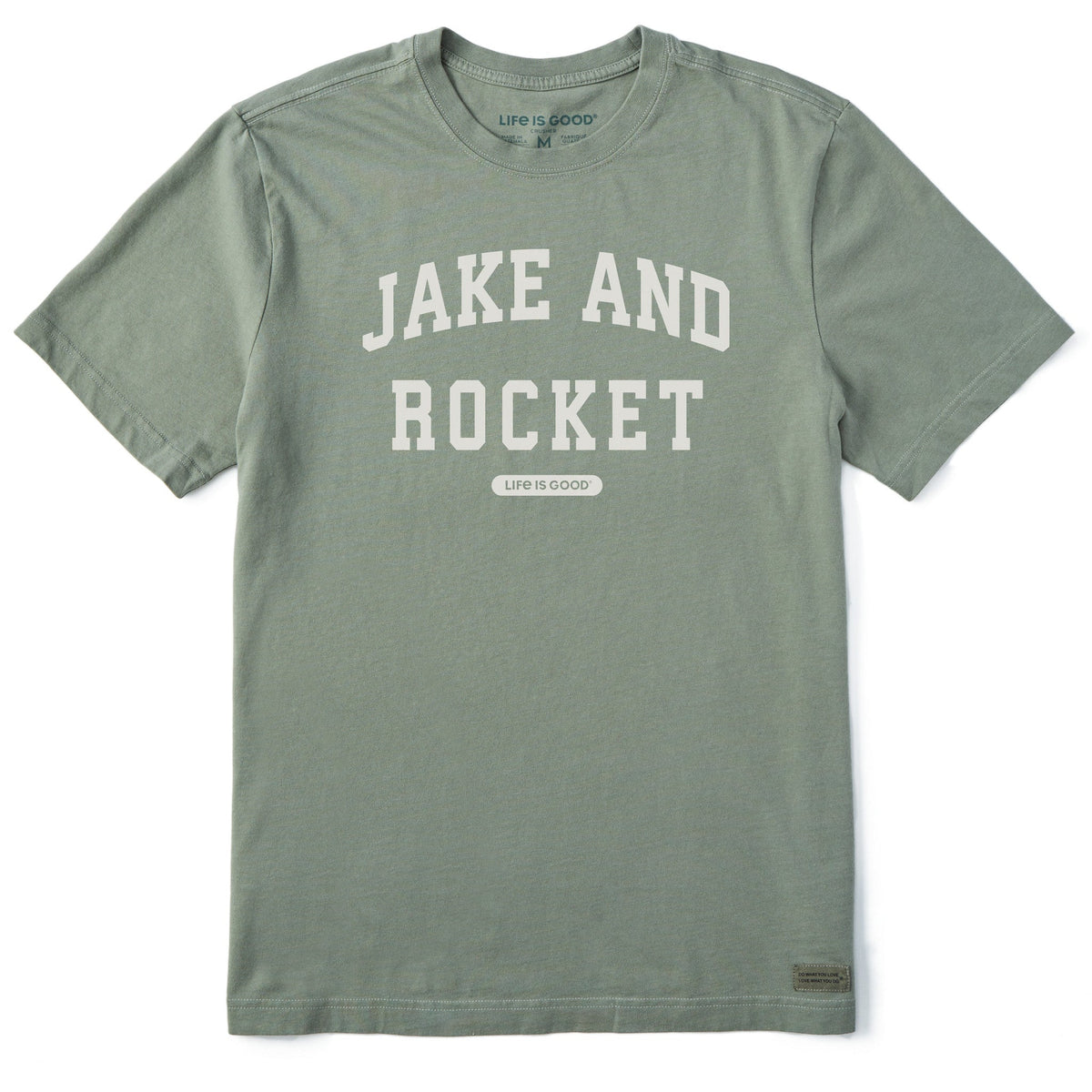 Men's Jake and Rocket Arch Short Sleeve Crusher Tee