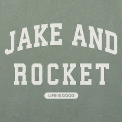Men's Jake and Rocket Arch Short Sleeve Crusher Tee