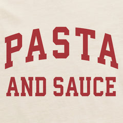Men's Pasta and Sauce Arch Short Sleeve Crusher Tee