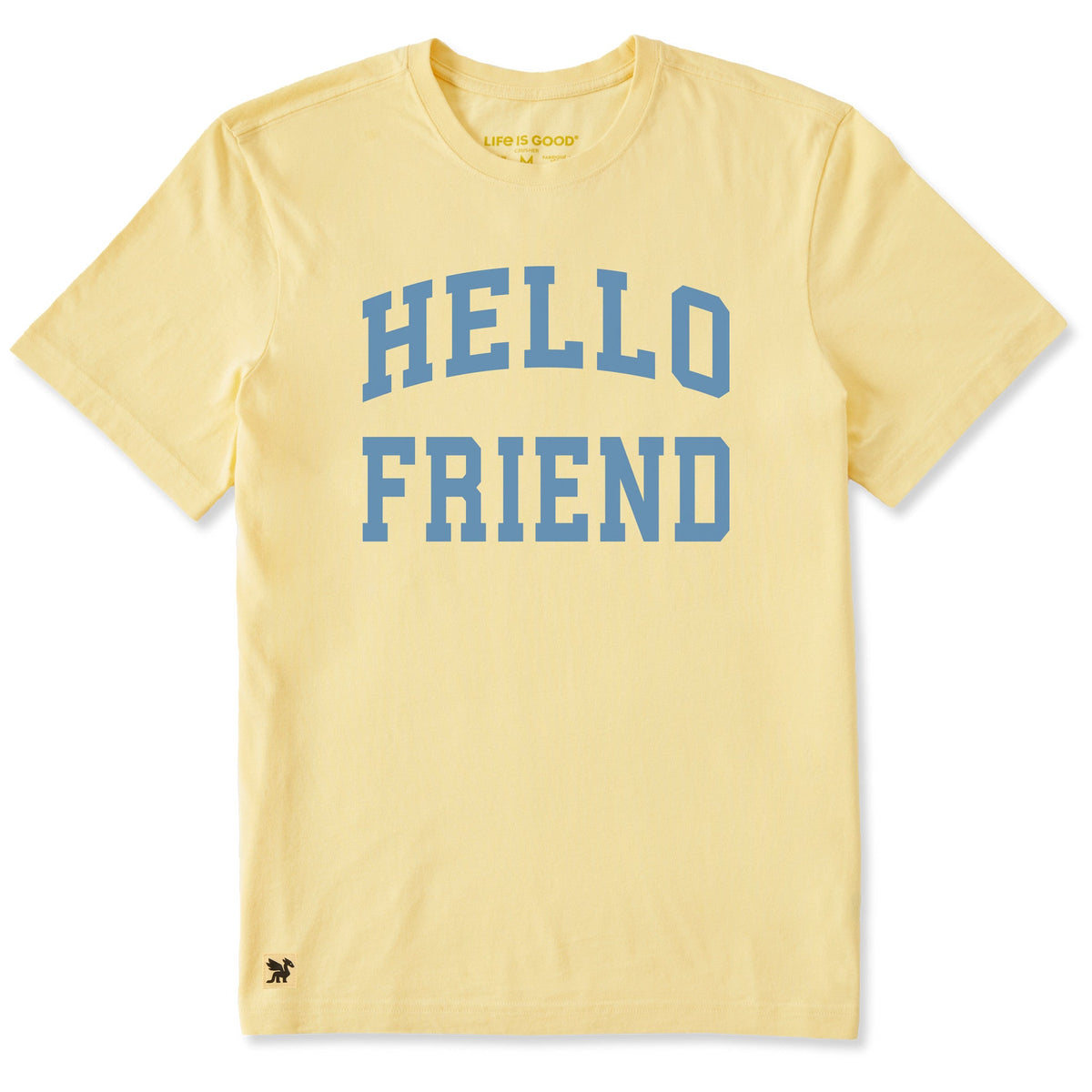 Men's Hello Friend Arch Short Sleeve Crusher Tee