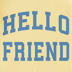 Men's Hello Friend Arch Short Sleeve Crusher Tee