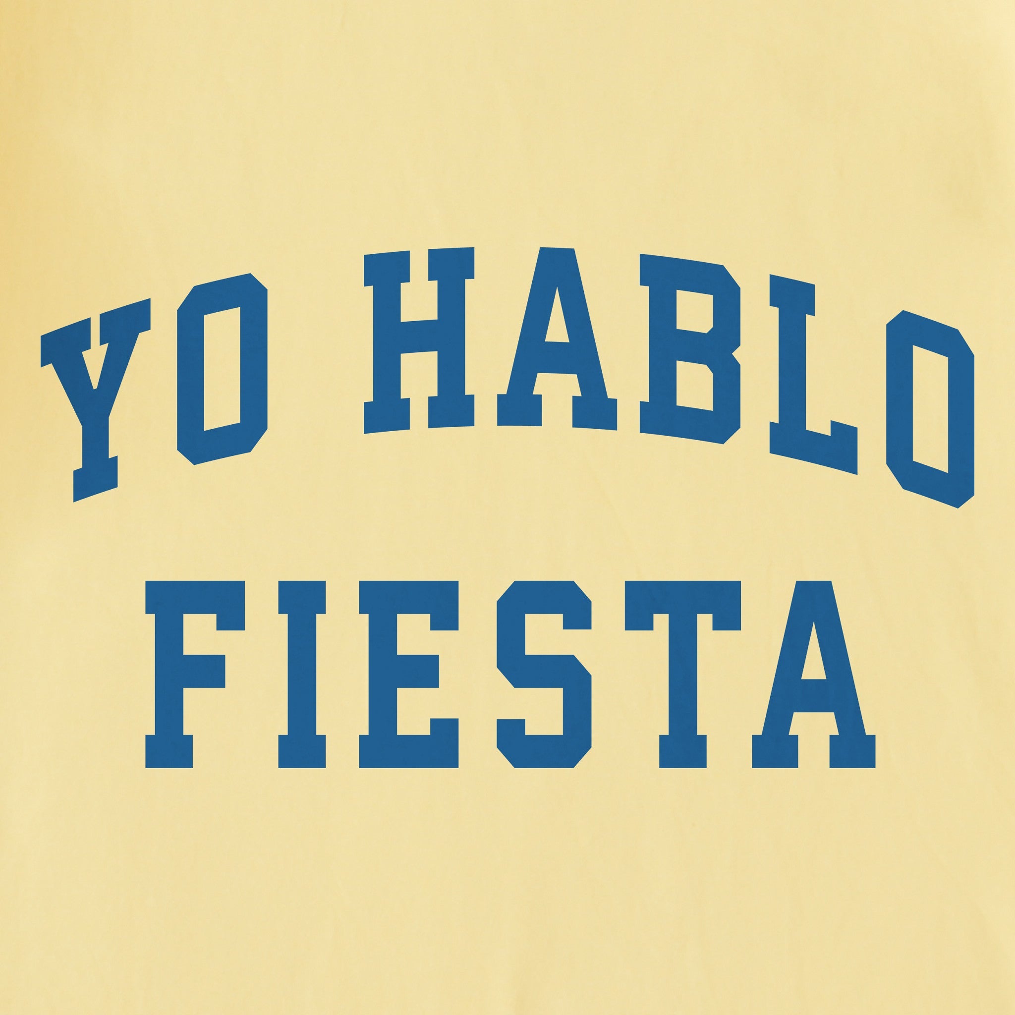 Men's Yo Hablo Fiesta Arch Short Sleeve Crusher Tee