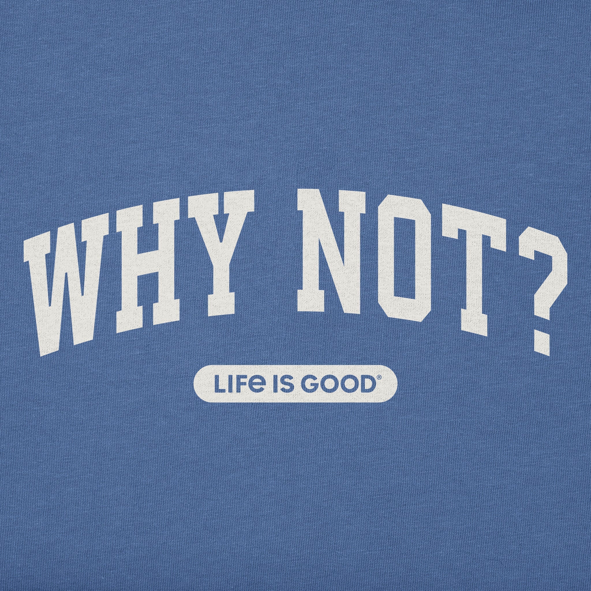 Men's Why Not Arch Short Sleeve Crusher Tee