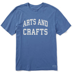 Men's Arts and Crafts Arch Short Sleeve Crusher Tee