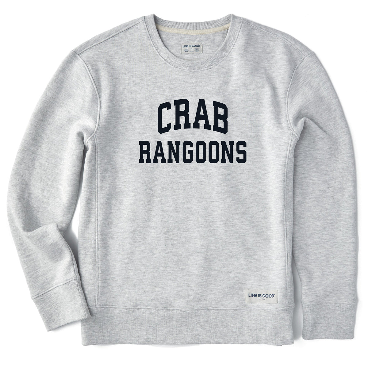 Women's Crab Rangoons Arch Simply True Fleece Crew