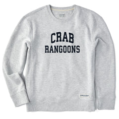 Women's Crab Rangoons Arch Simply True Fleece Crew