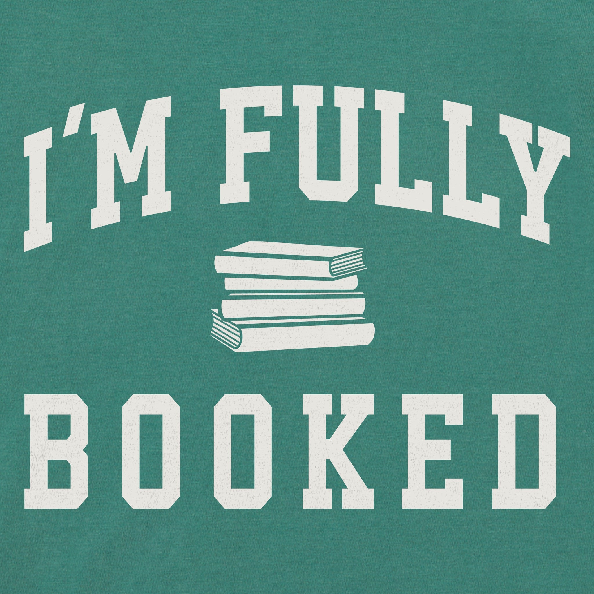 Women's I'm Fully Booked Arch Short Sleeve Crusher Boxy Tee