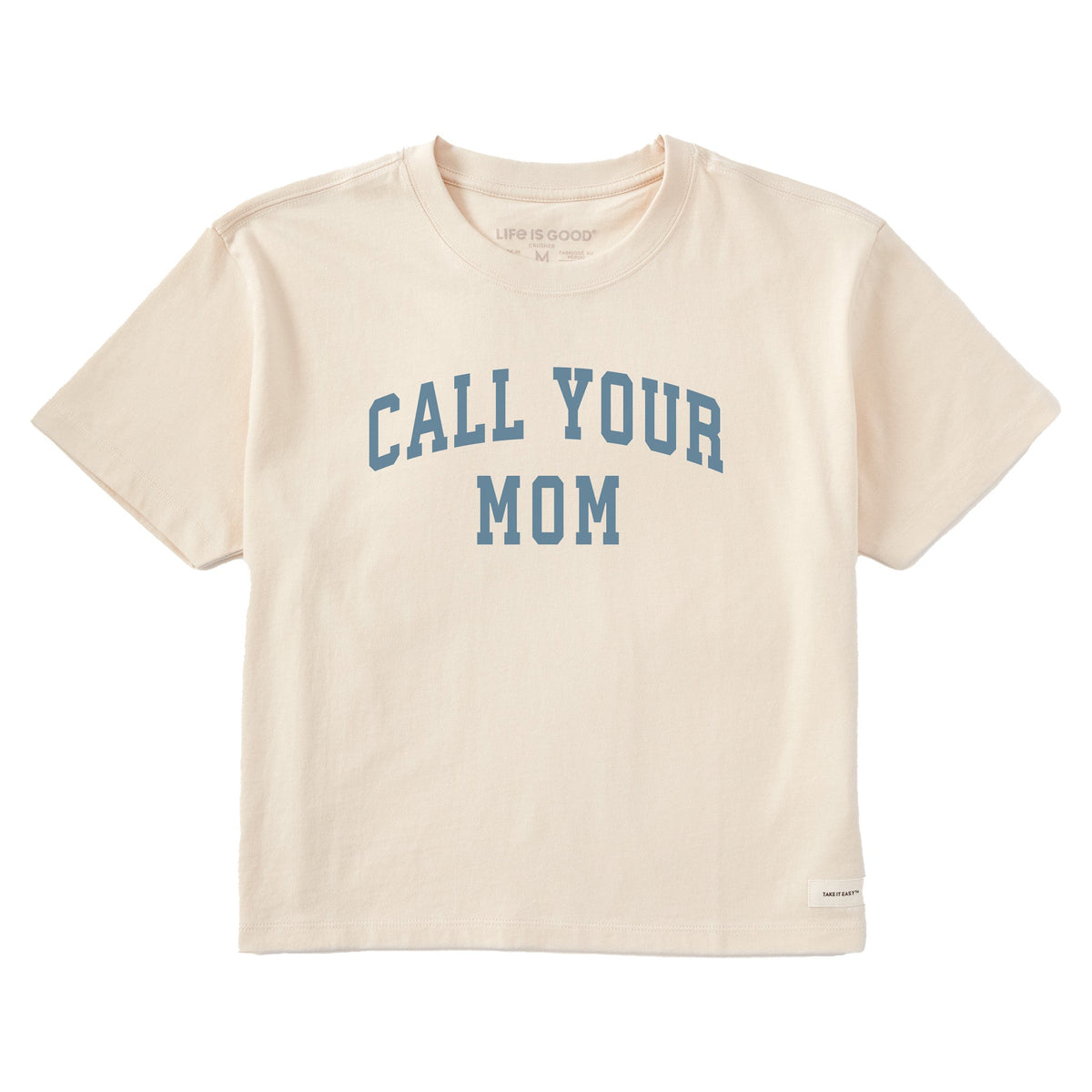 Women's Call Your Mom Arch Short Sleeve Crusher Boxy Tee
