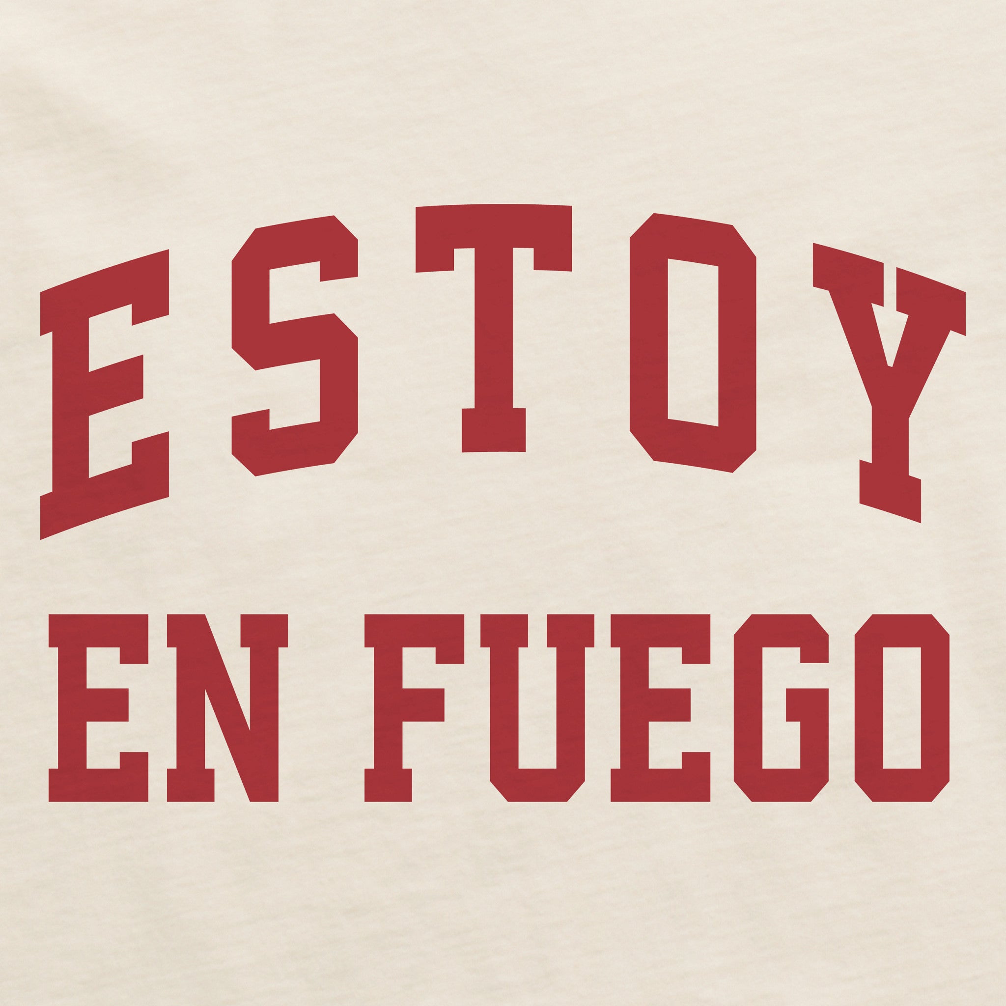 Women's Estoy En Fuego Arch Short Sleeve Crusher Boxy Tee