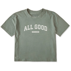 Women's All Good Arch Short Sleeve Crusher Boxy Tee