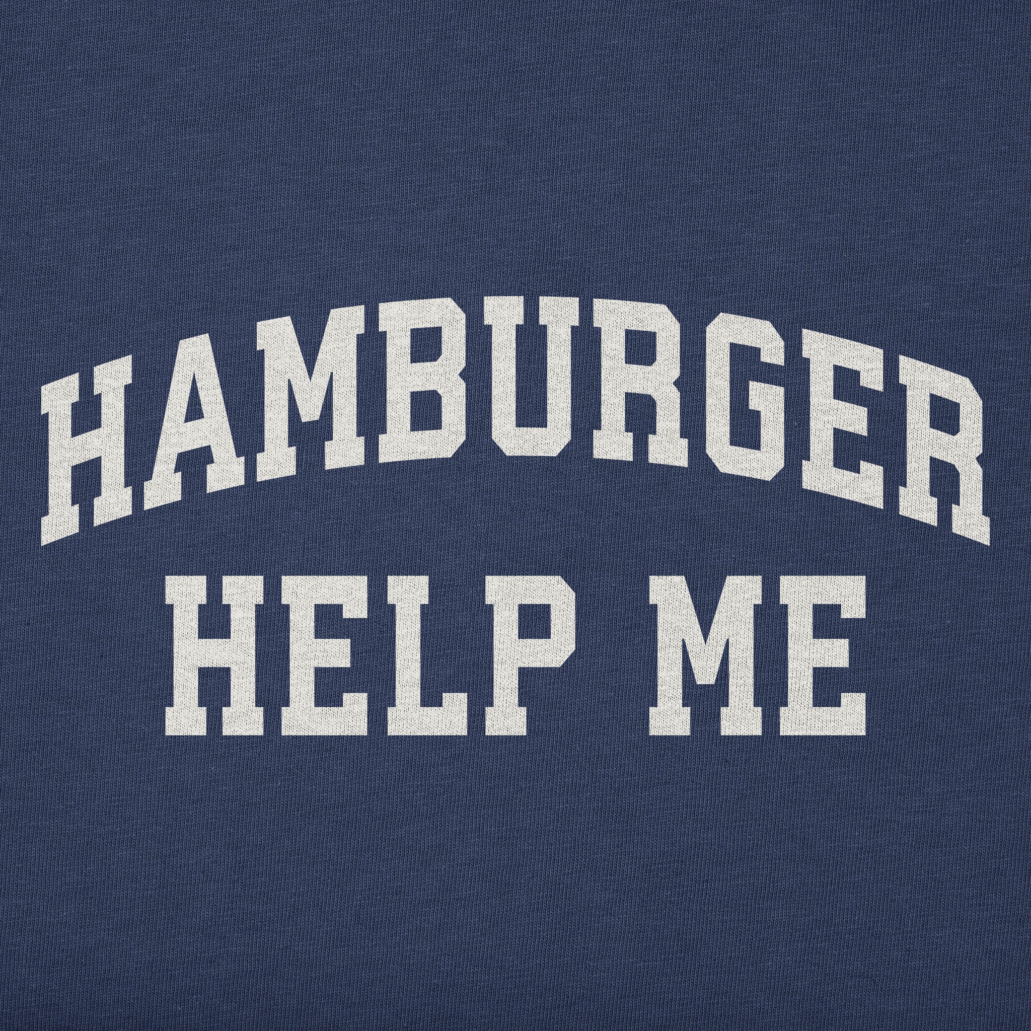 Women's Hamburger Help Me Arch Short Sleeve Crusher Boxy Tee