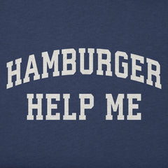 Women's Hamburger Help Me Arch Short Sleeve Crusher Boxy Tee