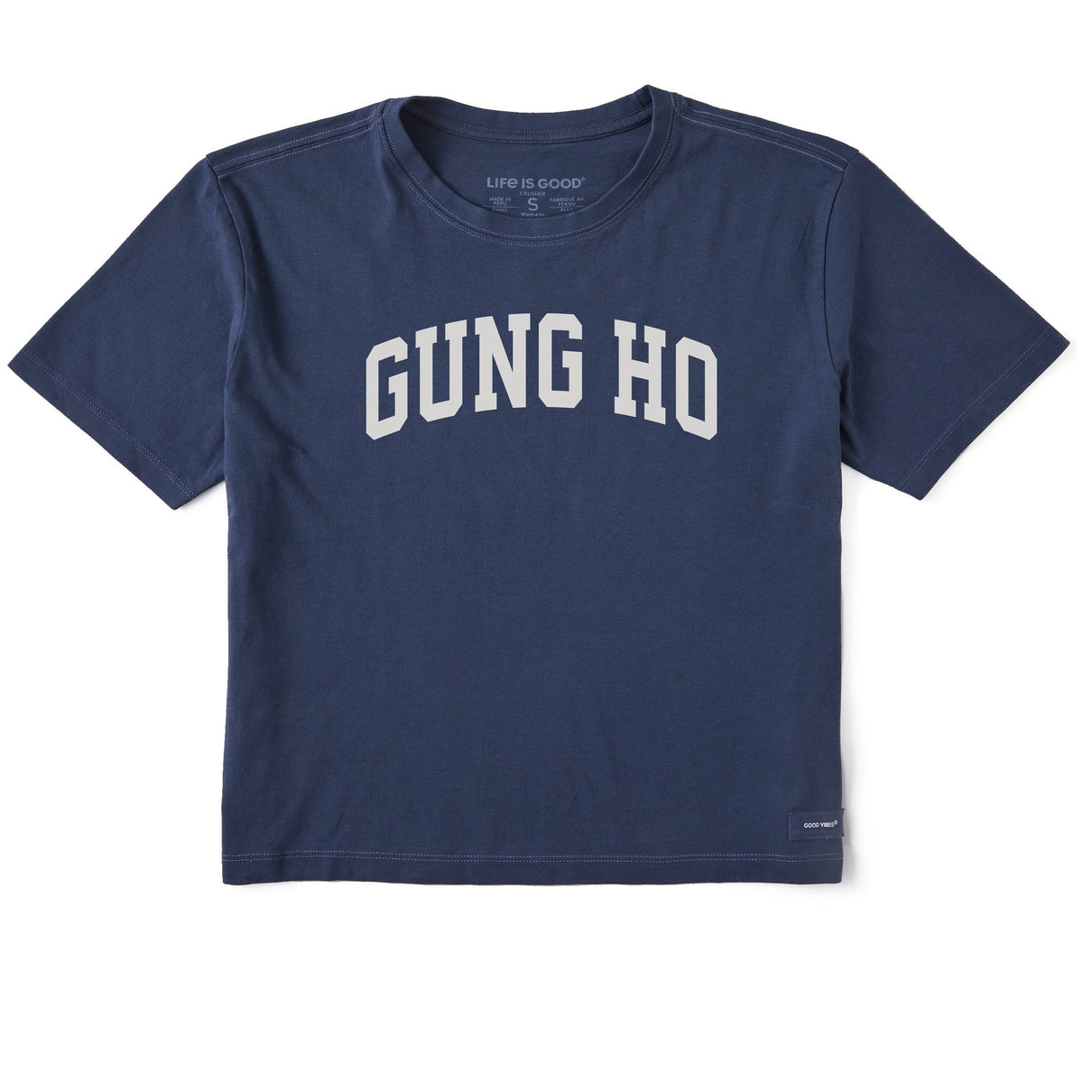 Women's Gung Ho Arch Short Sleeve Crusher Boxy Tee