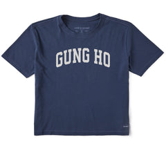 Women's Gung Ho Arch Short Sleeve Crusher Boxy Tee