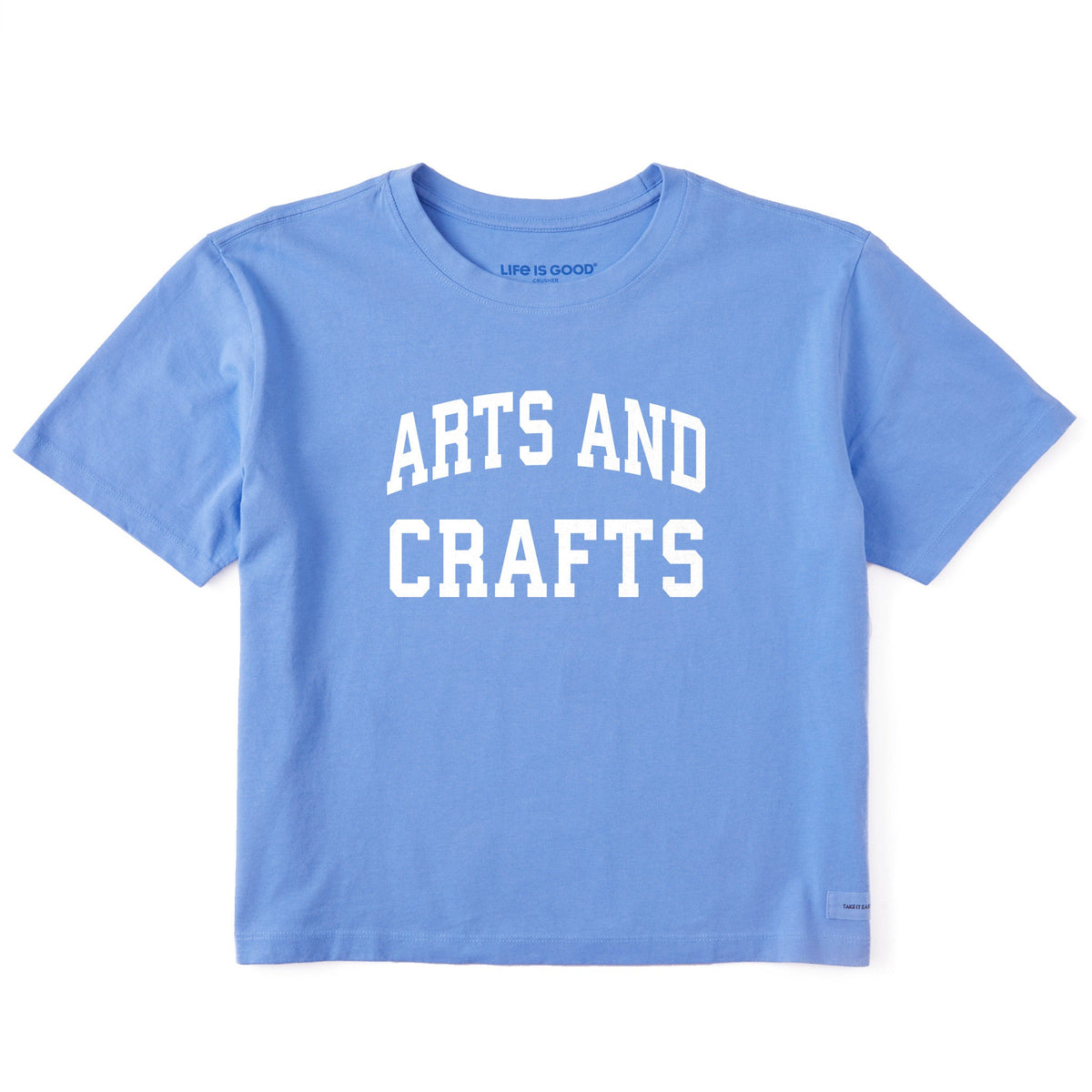 Women's Arts and Crafts Arch Short Sleeve Crusher Boxy Tee
