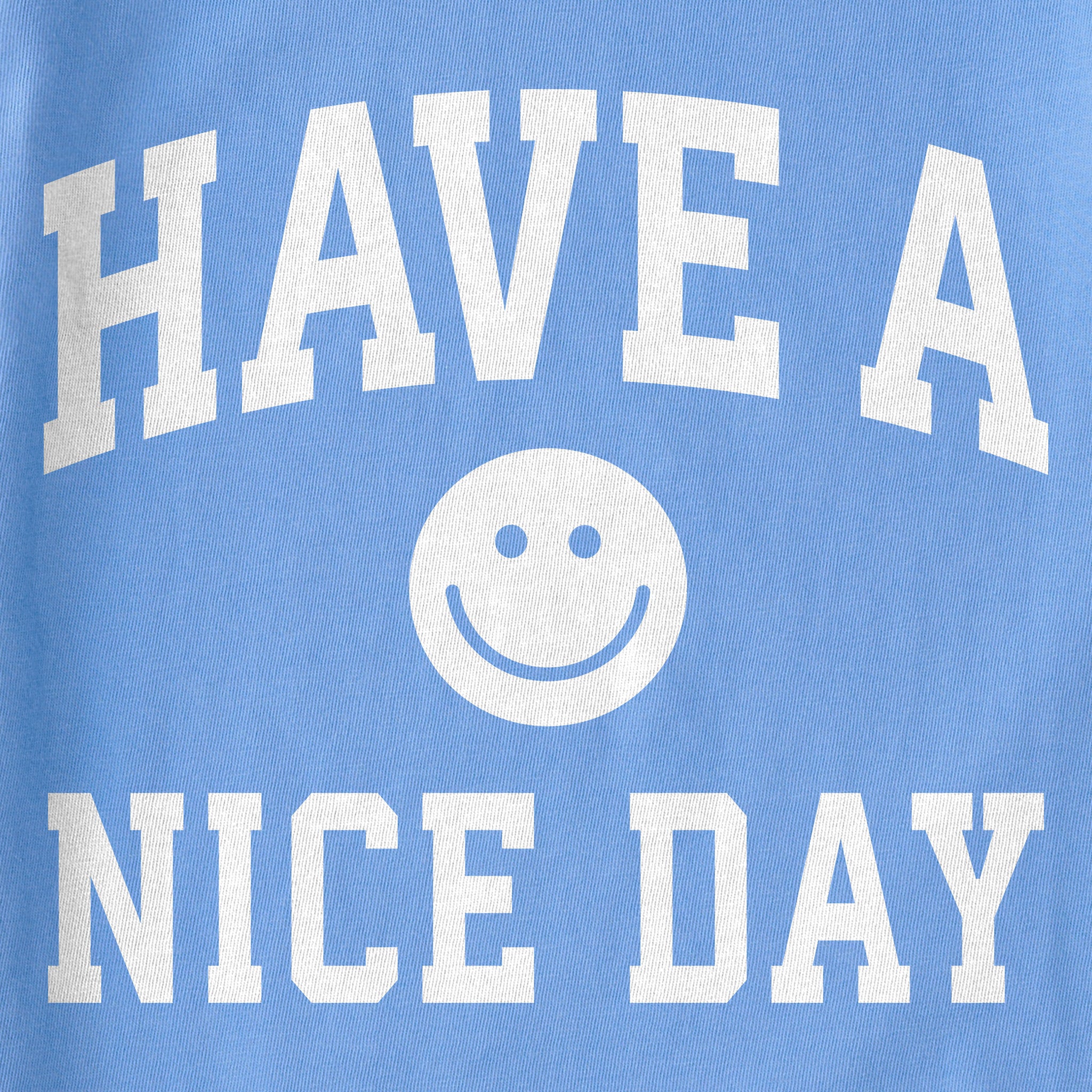 Women's Have a Nice Day Arch Short Sleeve Crusher Boxy Tee