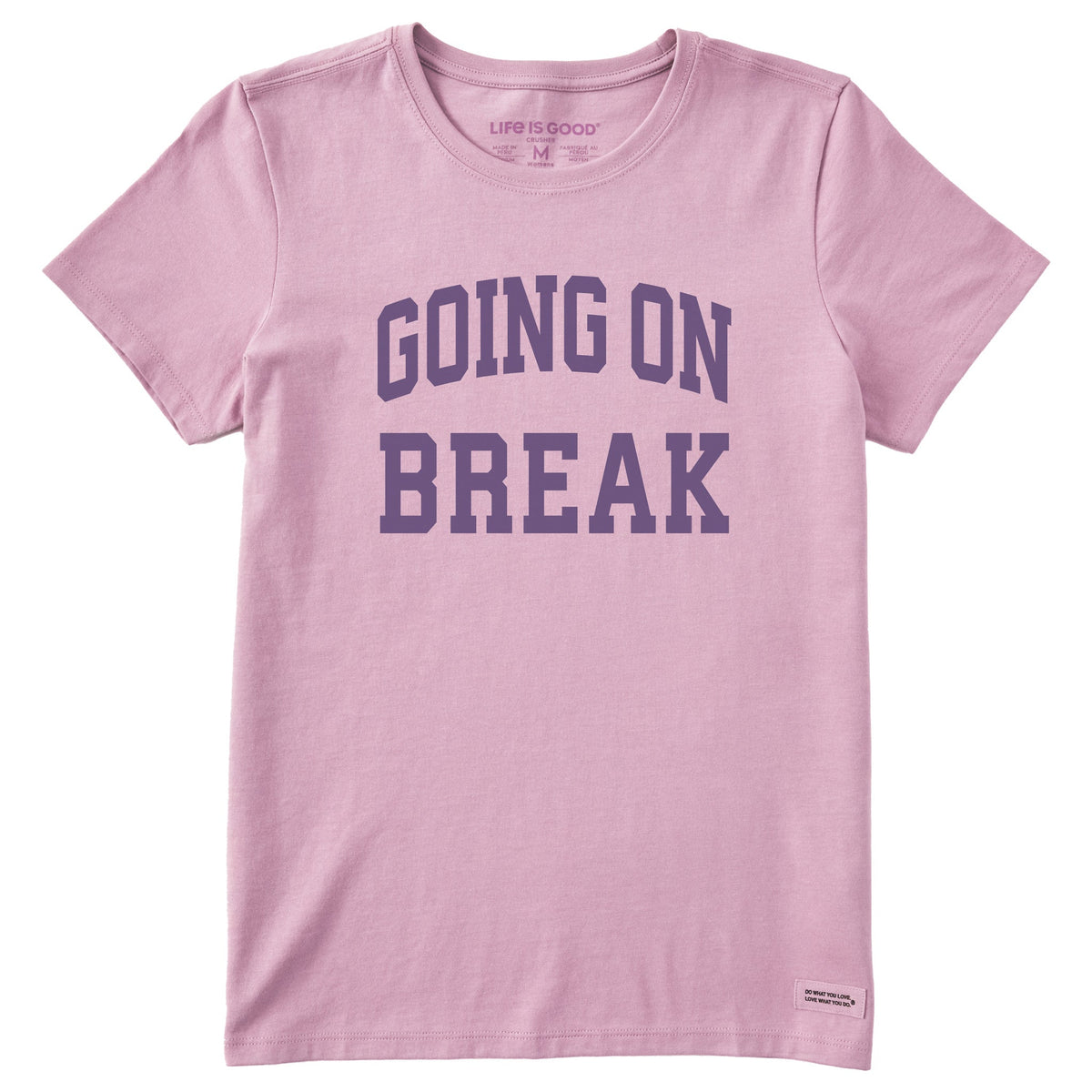 Women's Going on Break Arch Short Sleeve Crusher Tee