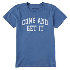 Women's Come and Get It Arch Short Sleeve Crusher Tee