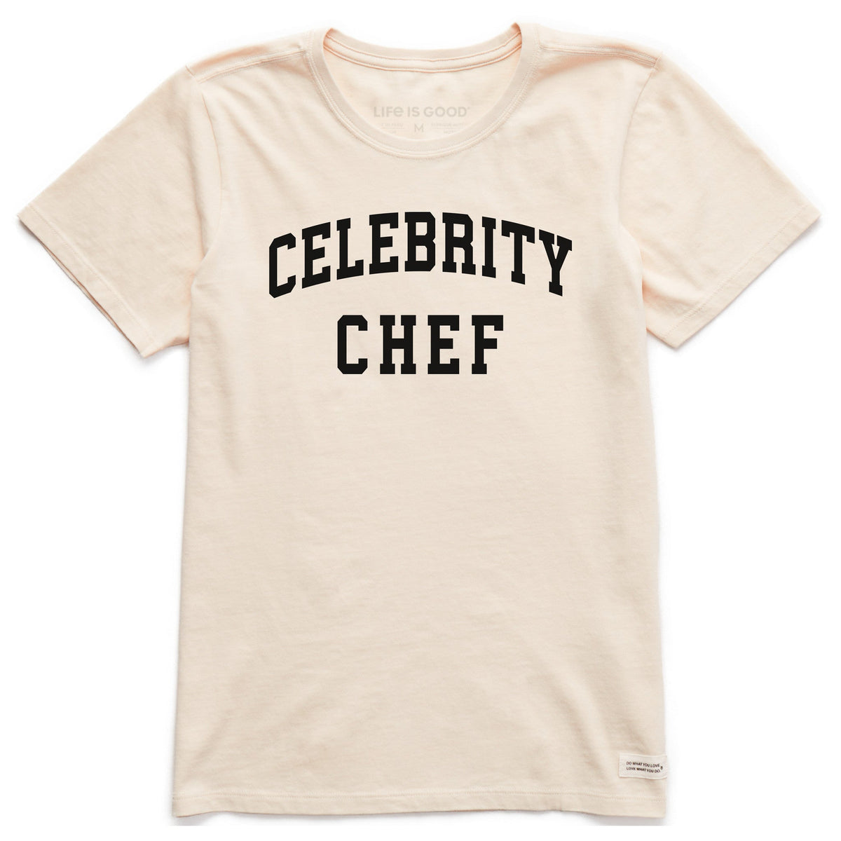 Women's Celebrity Chef Arch Short Sleeve Crusher Tee