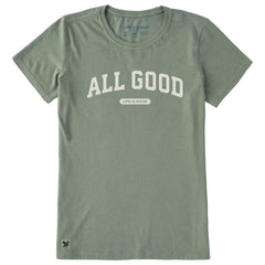 Women's All Good Arch Short Sleeve Crusher Tee
