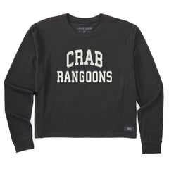Women's Crab Rangoons Arch Long Sleeve Crusher Boxy Tee