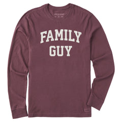 Men's Family Guy Arch Long Sleeve Crusher Tee