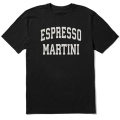 Men's Espresso Martini Arch Short Sleeve Crusher Tee