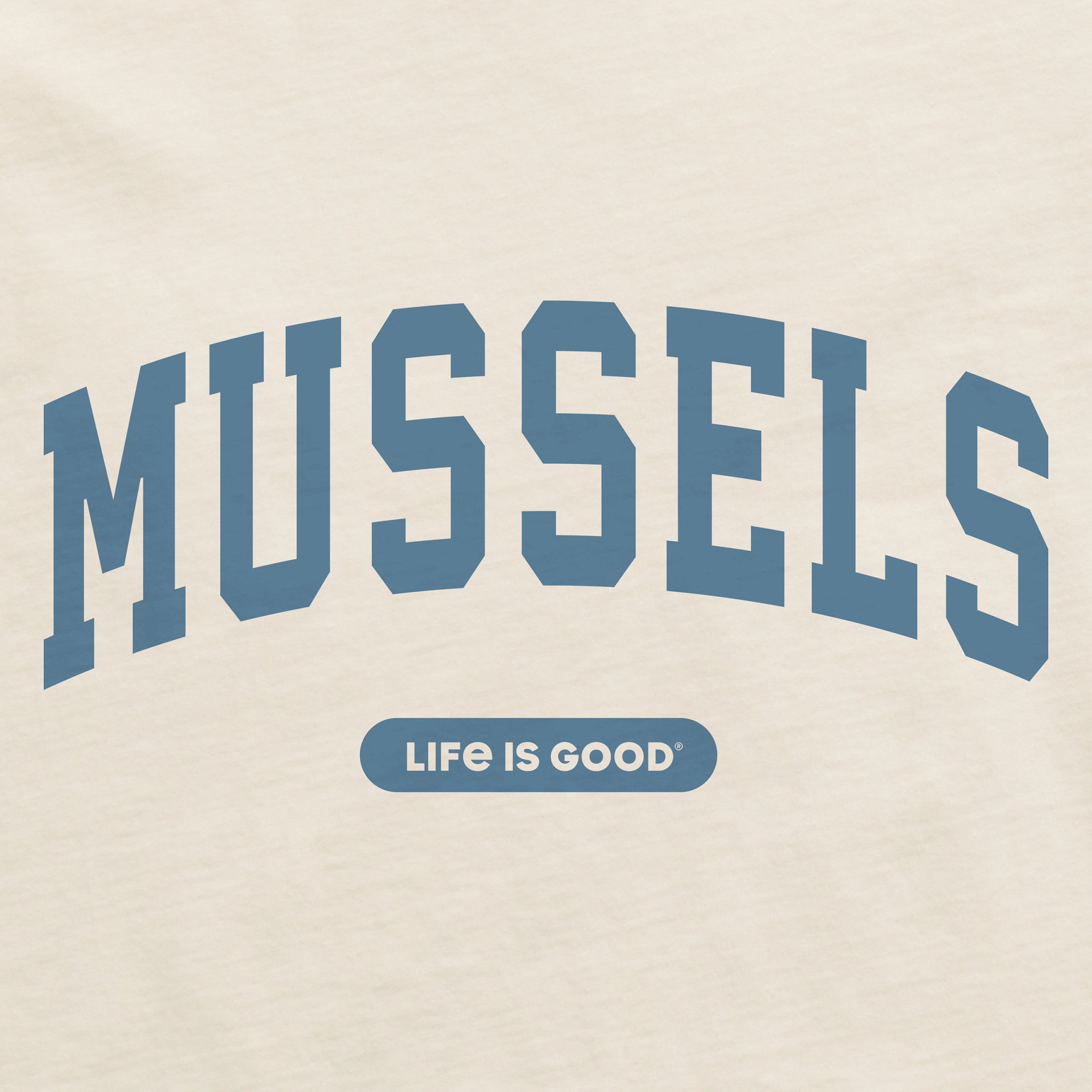 Men's Mussels Arch Short Sleeve Crusher Tee