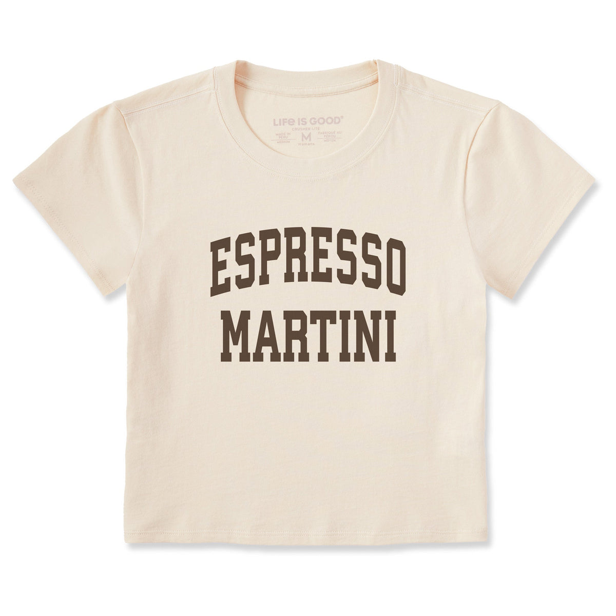 Women's Espresso Martini Arch Crusher-LITE Shrunken Tee
