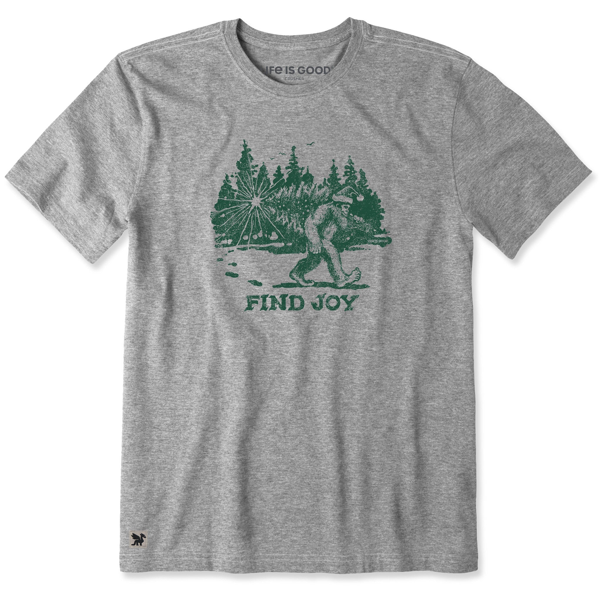 Men's Find Joy Sasquatch Short Sleeve Crusher Tee