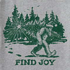 Men's Find Joy Sasquatch Short Sleeve Crusher Tee