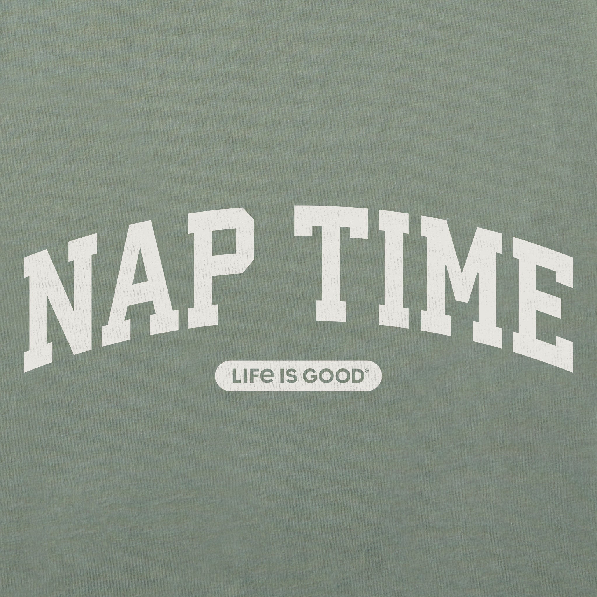 Men's Nap Time Arch Long Sleeve Crusher Tee