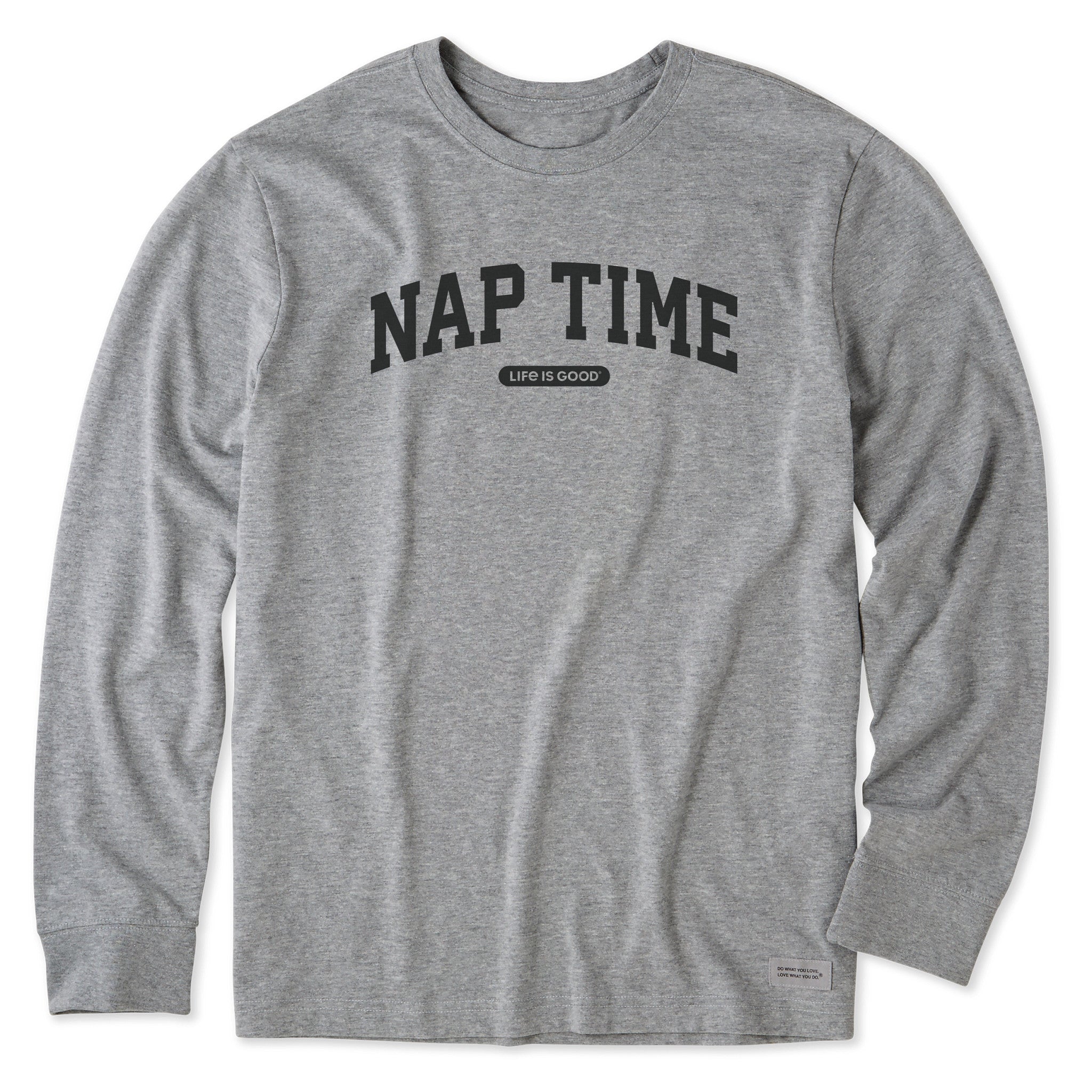 Men's Nap Time Arch Long Sleeve Crusher Tee