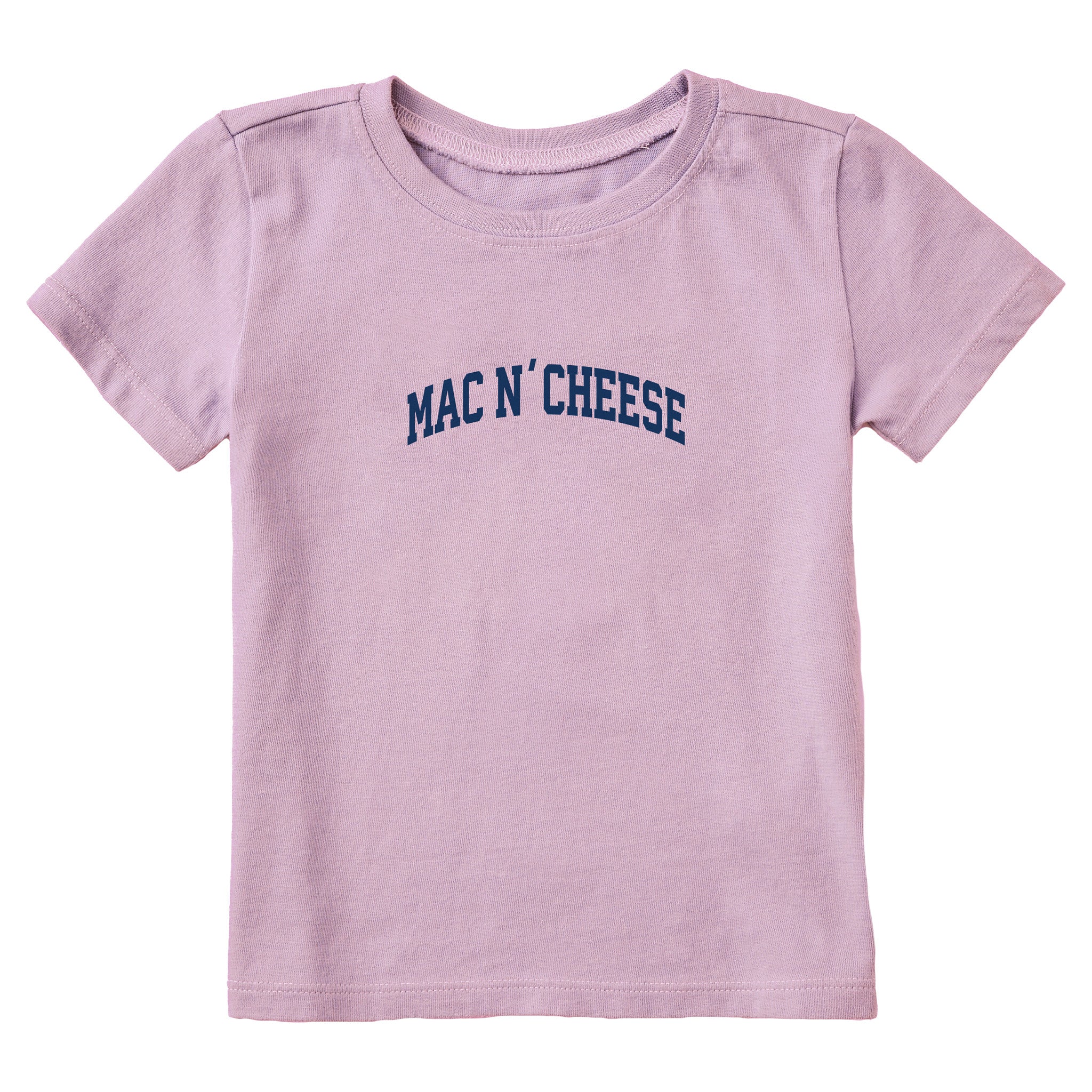 Toddler Mac N' Cheese Arch Short Sleeve Crusher Tee