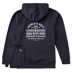 Adult Unisex Cardboard Box Breaker Downer Every Wear Hoodie Sweatshirt