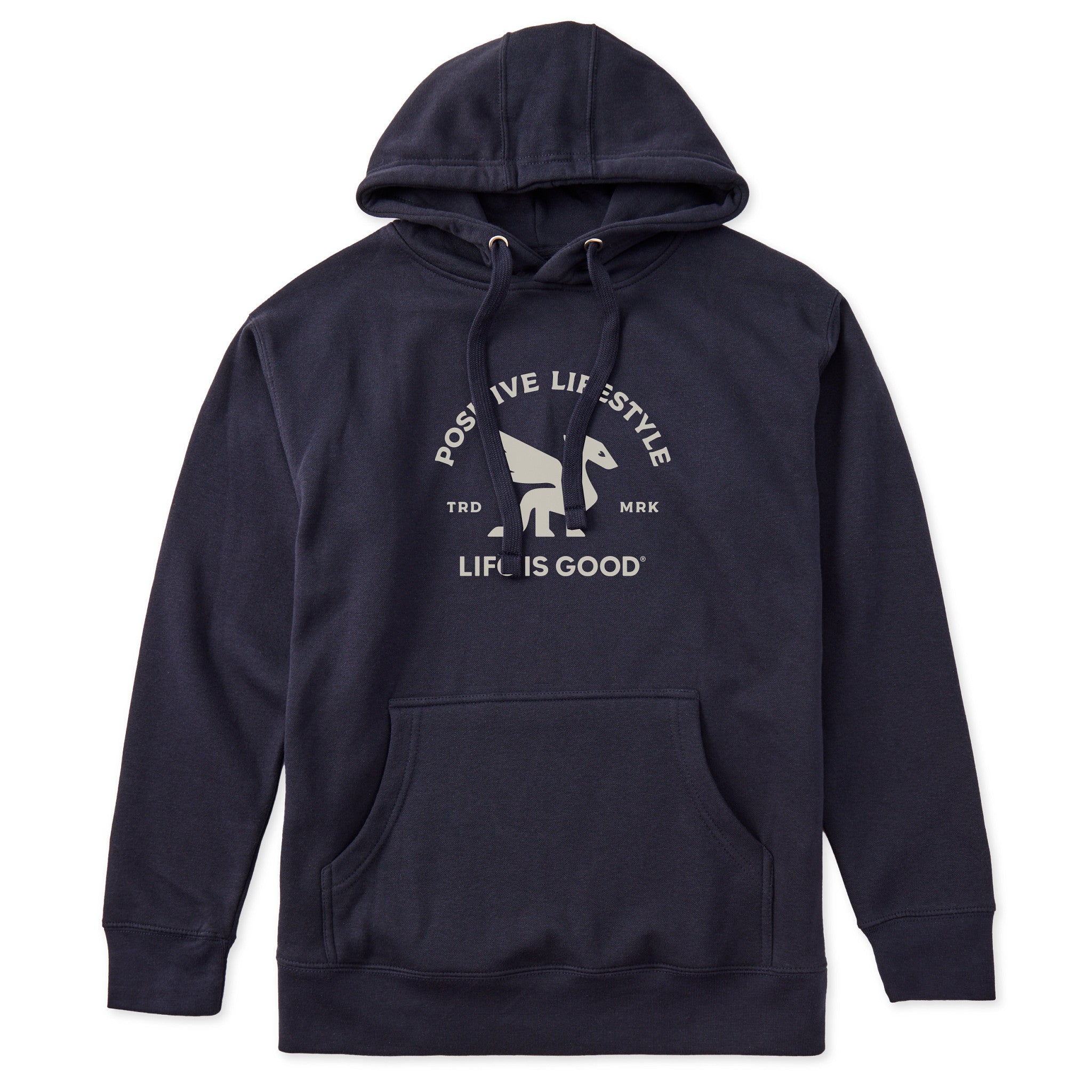 Adult Unisex Positive Lifestyle Dragon Every Wear Hoodie Sweatshirt