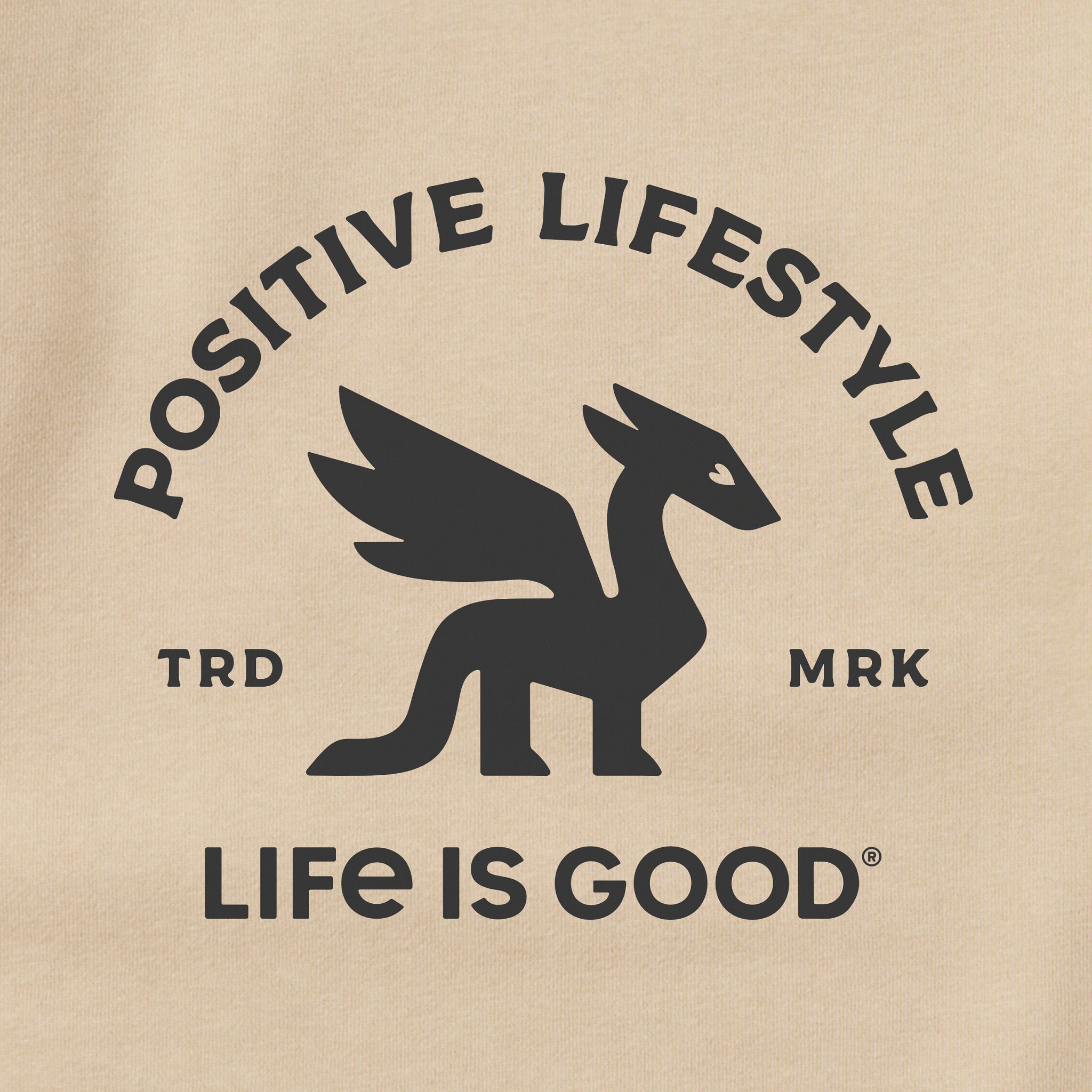 Adult Unisex Positive Lifestyle Dragon Every Wear Crew Sweatshirt