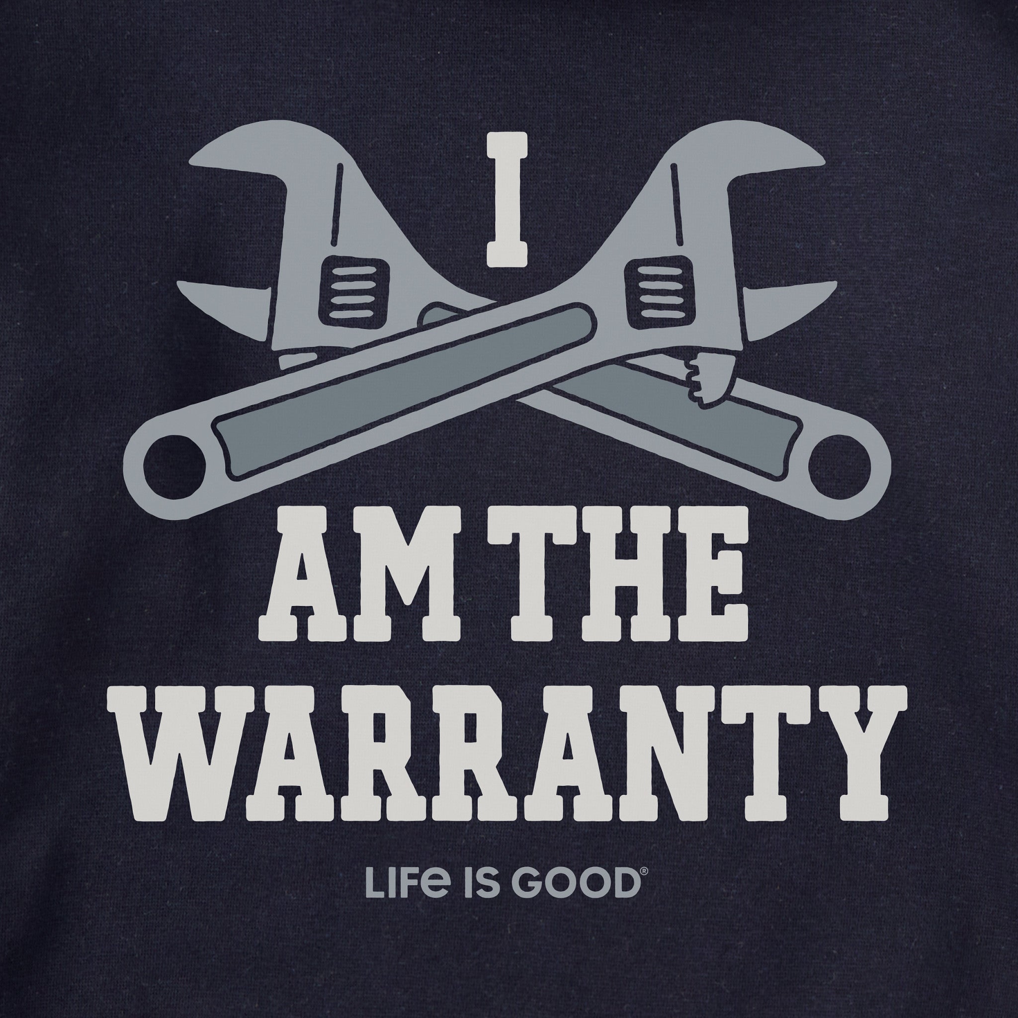 Adult Unisex I am the Warranty Every Wear Crew Sweatshirt