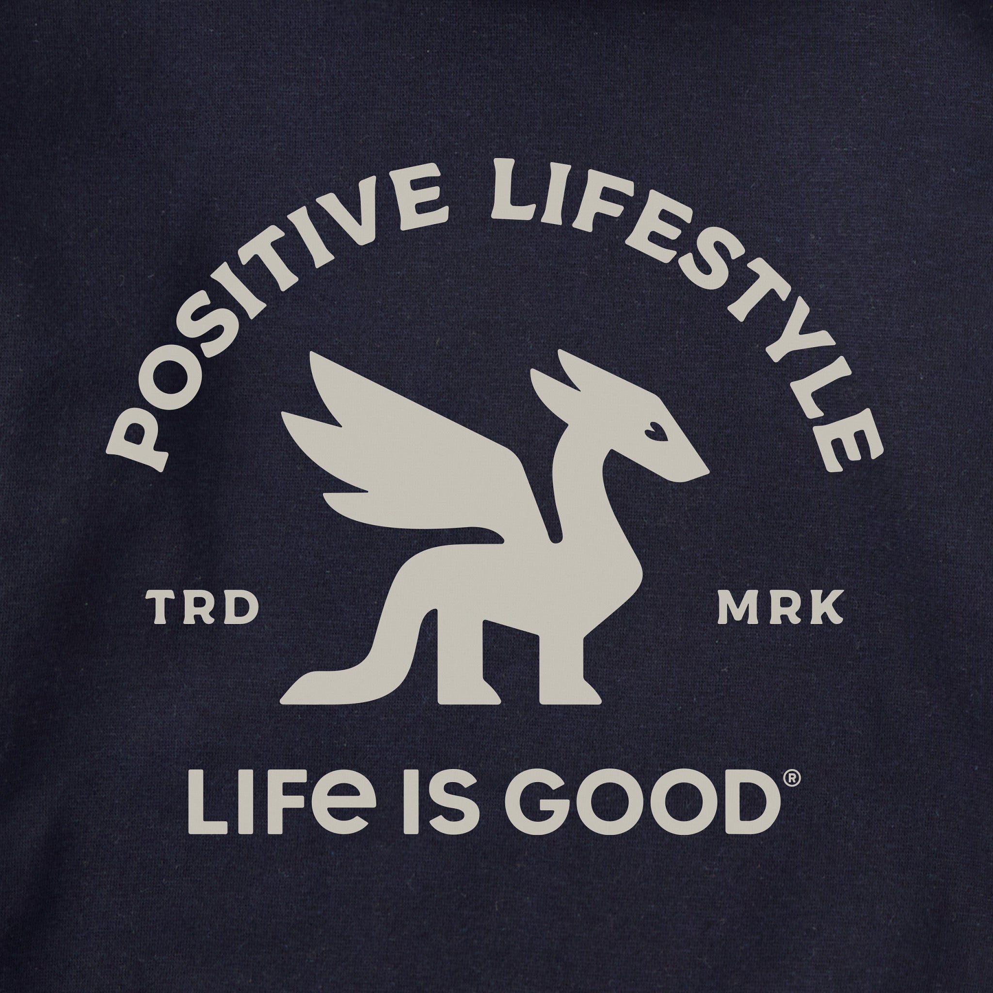 Adult Unisex Positive Lifestyle Dragon Every Wear Crew Sweatshirt