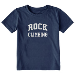 Toddler Rock Climbing Arch Short Sleeve Crusher Tee