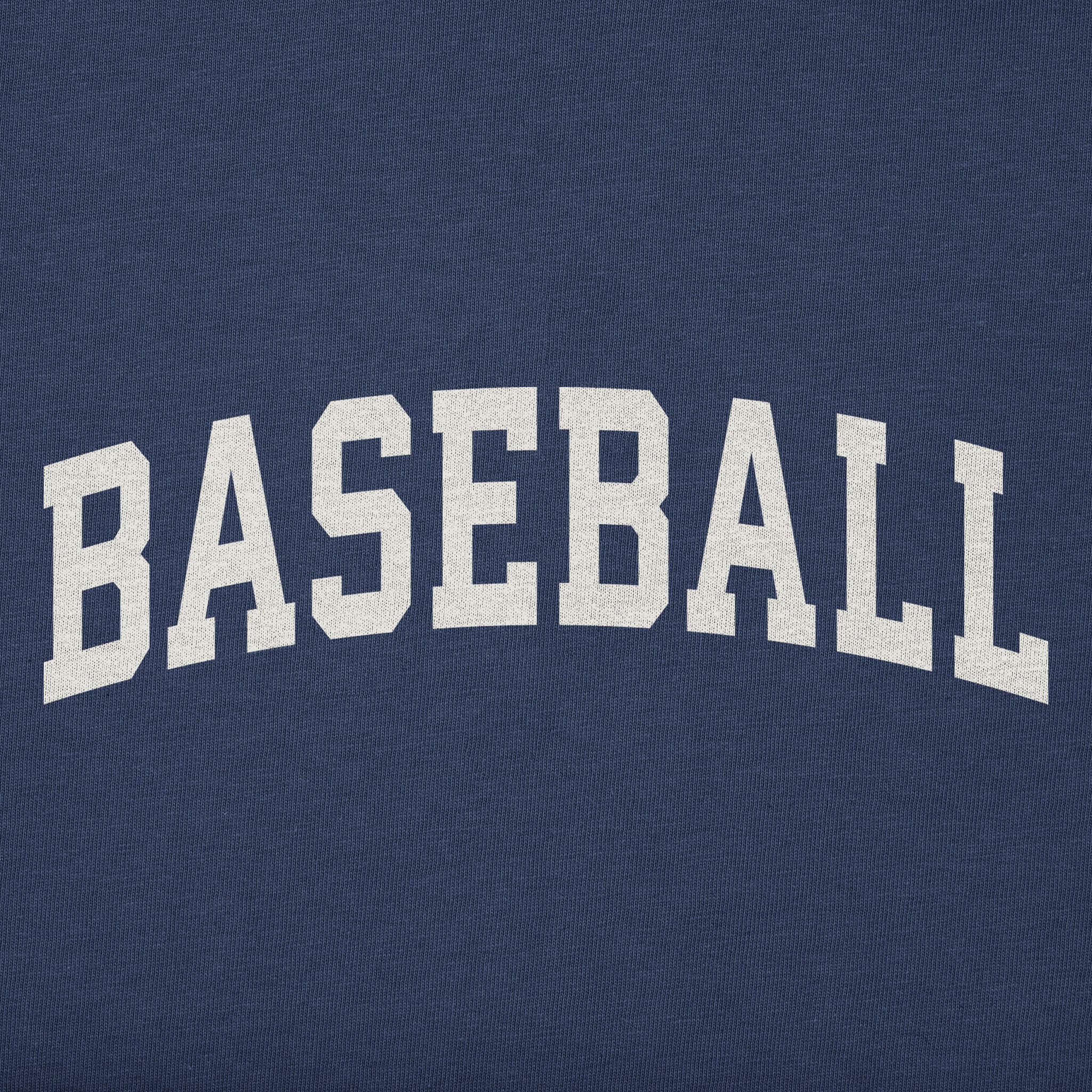 Toddler A Baseball Arch Short Sleeve Crusher Tee