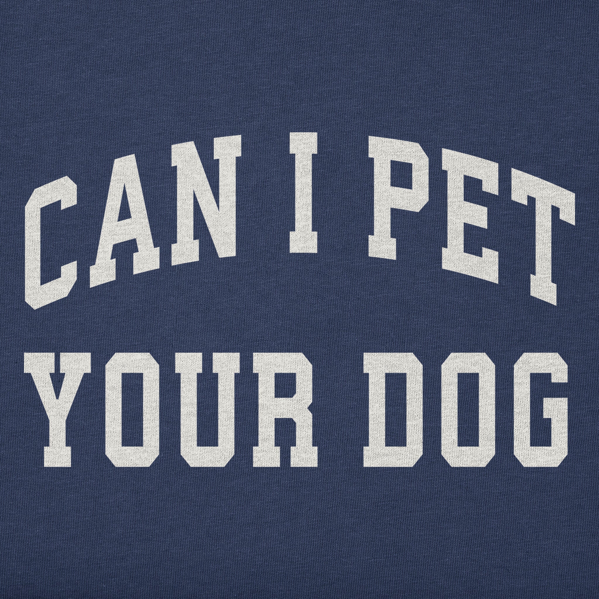 Toddler Can I Pet Your Dog Arch Short Sleeve Crusher Tee