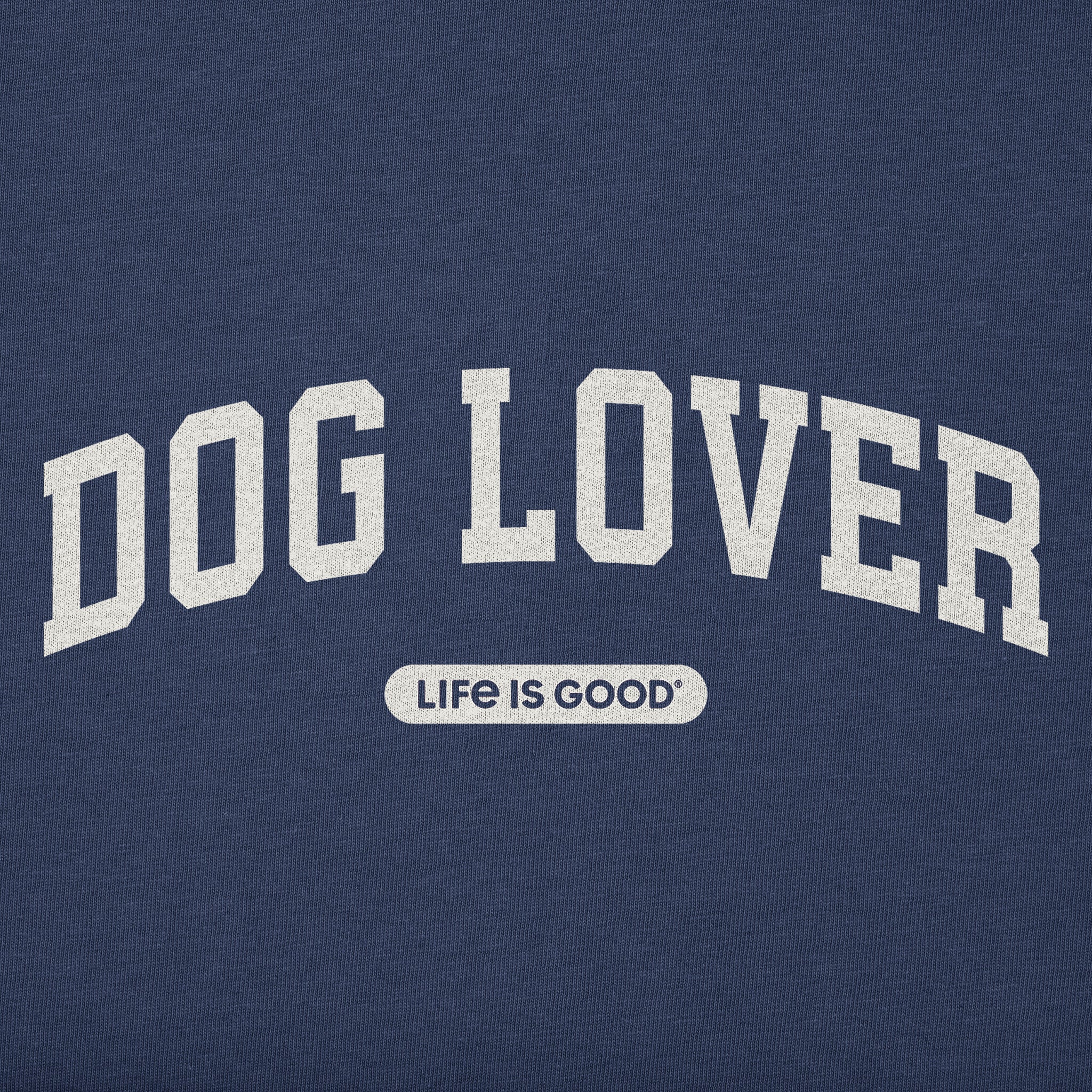 Toddler Dog Lover Arch Short Sleeve Crusher Tee